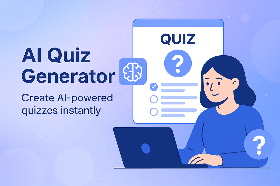GenQuiz application preview